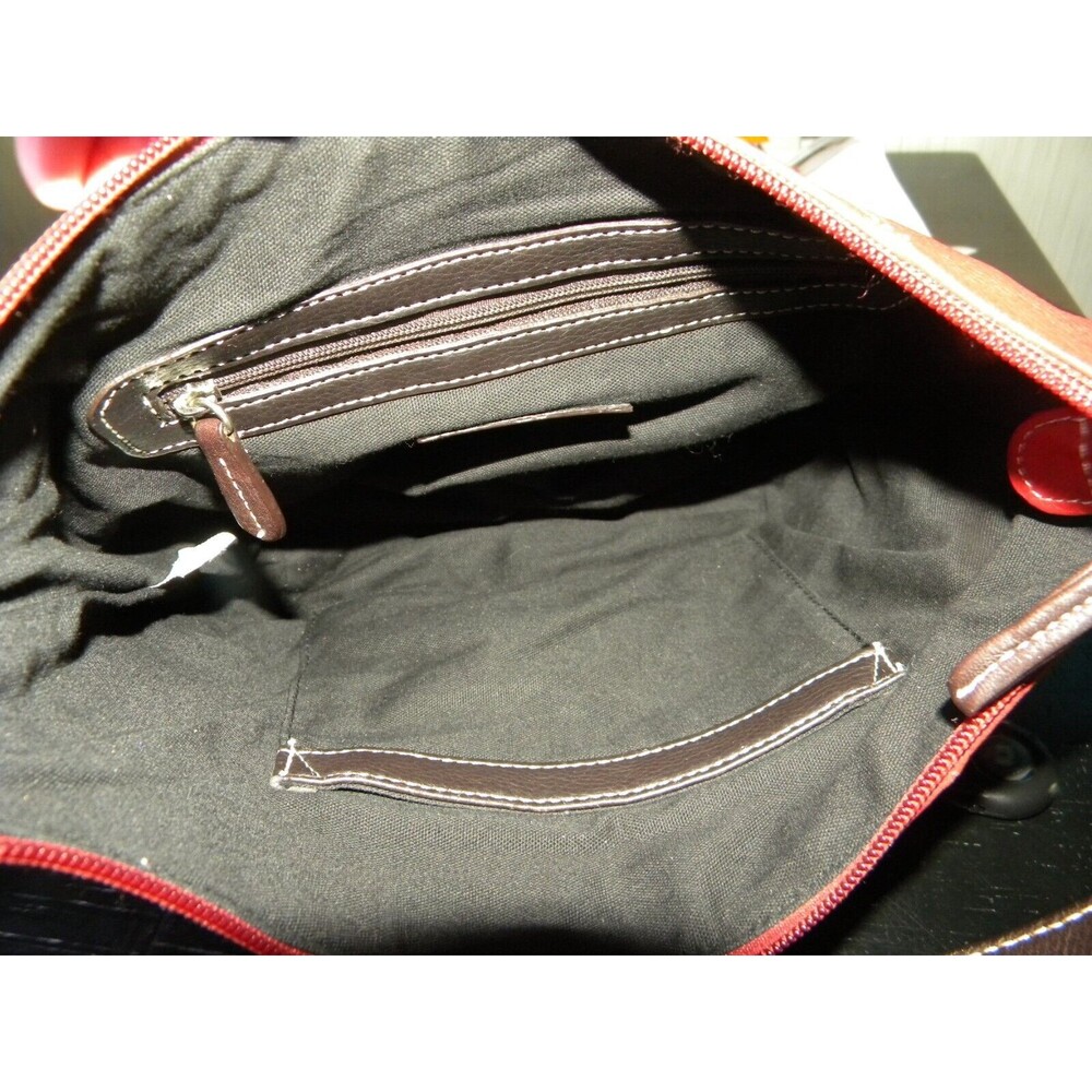 Tiganello red and brown leather purse! - Picture 5 of 11